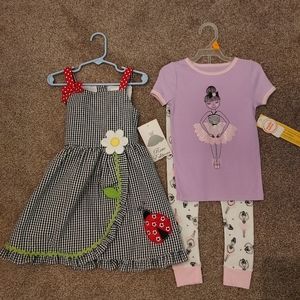 Sun dress and pajama set